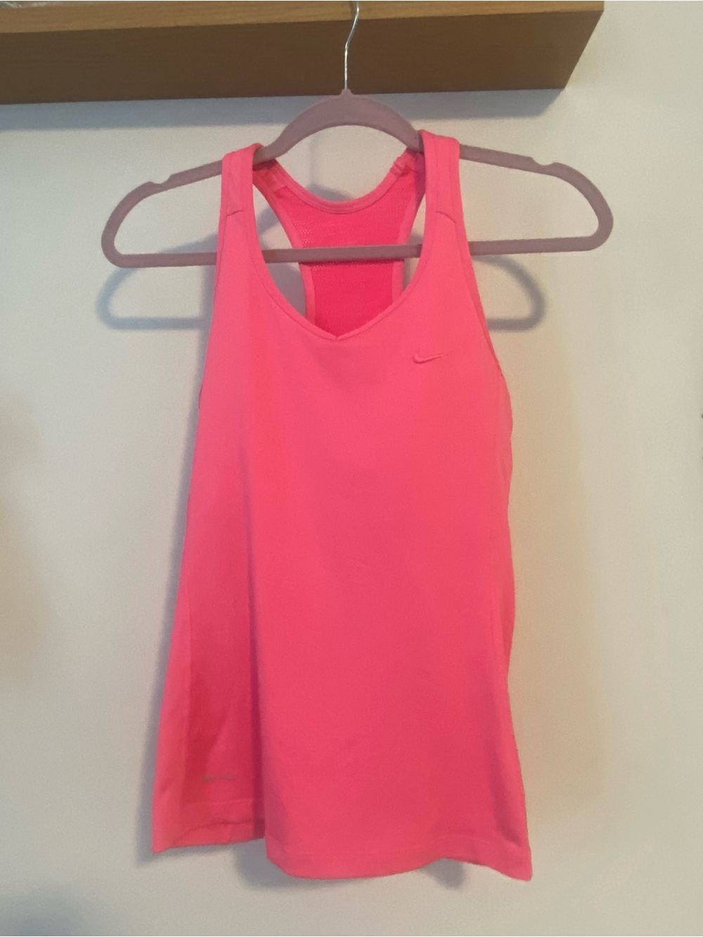 Nike Neon Pink Racerback Performance Tank